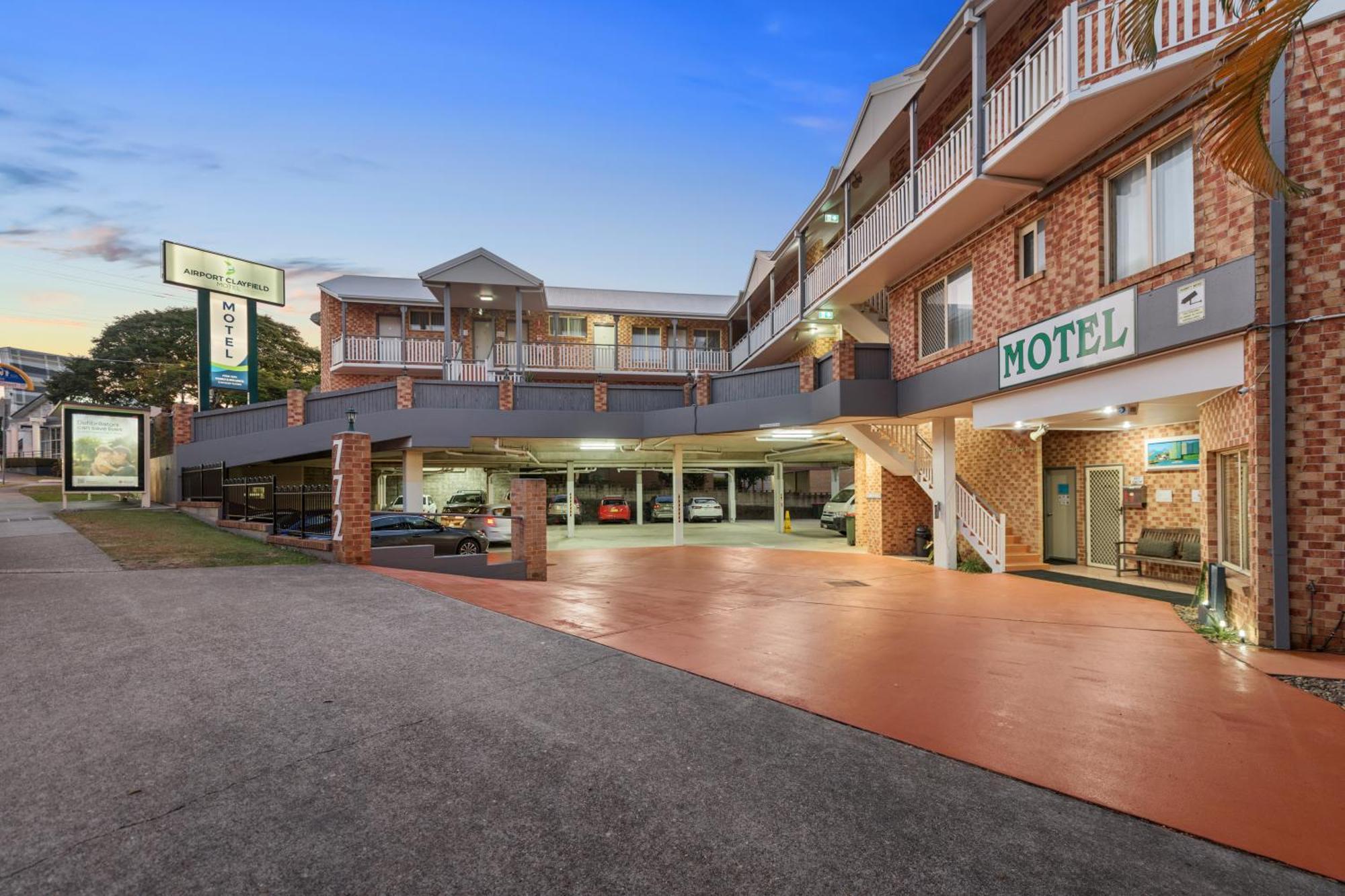 Airport Clayfield Motel Brisbane Exteriör bild